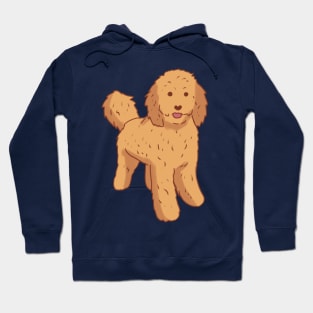 Cute Golden doodle art Hoodie